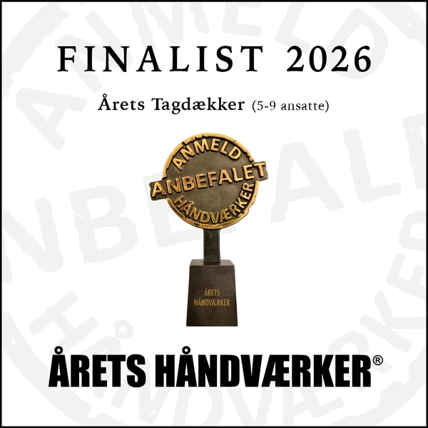 Finalist 2026 Årets Tagdækker pris